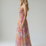 GISELLE | Chiffon Maxi Kleid