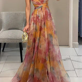 GISELLE | Chiffon Maxi Kleid