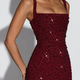 ROSALIND | Maxikleid mit Eckigem Ausschnitt